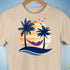Lesbian Labrys Pride Hammock Summer Beach Sunset Premium Unisex